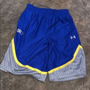 Stephen Curry athletic shorts